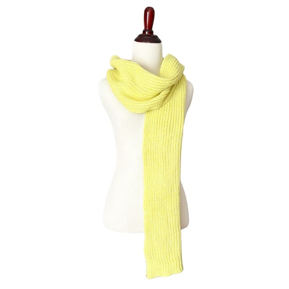 NWT Old Navy Bright Yellow Scarf Glove Hat Set - Picture 5 of 8